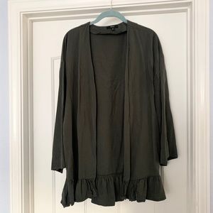 Ruffle Light Weight Jacket